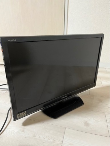 【決まりました！】SHARP AQUOS  24V型液晶テレビ