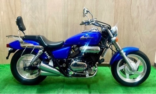 ★長野県の方限定送料無料★動画あり★ホンダ Vツインマグナ★マグナ250 青 実動美車 人気車種 早い者勝ち MC29 キャブレター 水冷 レブル ビラーゴ アメリカン