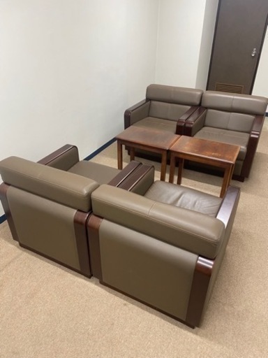 家具 ソファー 1人掛 4脚セット