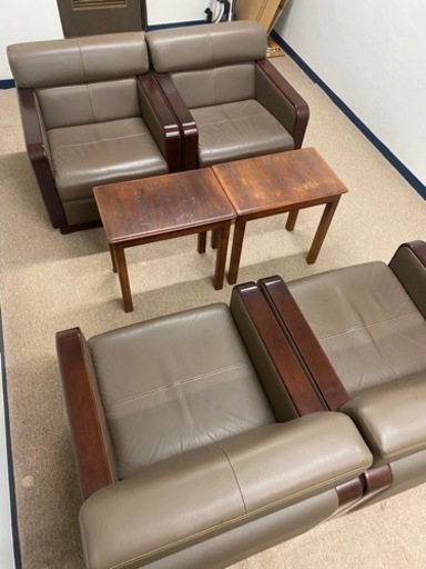 家具 ソファー 1人掛 4脚セット 