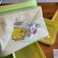 [無料]西松屋 非売品 保冷ランチバッグ・ランチボックスセットの画像