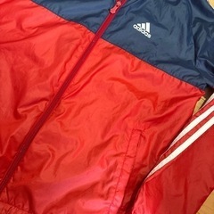 adidas アディダス　kids  160㎝　ウインドブレーカー　ジャンパー　服　スポーツ スキーの画像