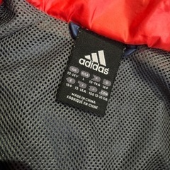 adidas アディダス　kids  160㎝　ウインドブレーカー　ジャンパー　服　スポーツ スキーの画像