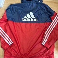 adidas アディダス　kids  160㎝　ウインドブレーカー　ジャンパー　服　スポーツ スキーの画像
