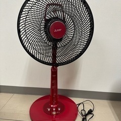 【中古品】【訳あり】扇風機 2016年製 三菱電機 オシャレ 
