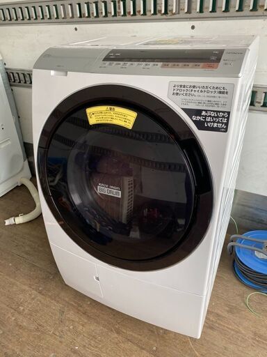 北九州市内配送無料　日立ドラム　１１KG　洗濯乾燥機 BD-SX110CLN