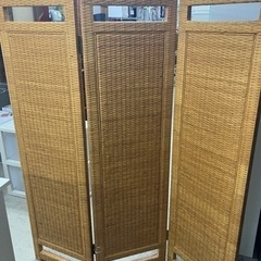取引場所 南観音 ロ2406-855 ラタン調 パーテション 汚...