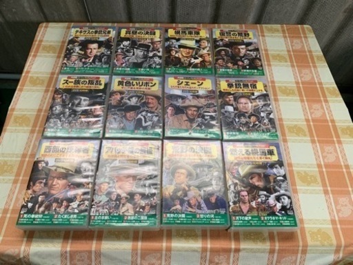 ジョンウェイン　西部劇パーフェクトコレクション DVDBOX  大量　196枚 ジョンウェイン 西部劇パーフェクトコレクション DVDBOX 大量 196枚