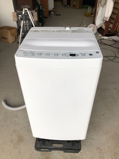 Haier 縦型洗濯機 BW-45A 2021年製　 4.5㎏ しわケア脱水☆「香アップ」コース搭載