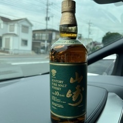 サントリーピュアモルトウイスキー山崎10年グリーンラベルの画像