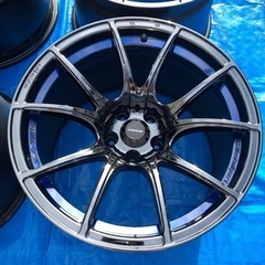 使用距離極少！　希少オフセット　Weds SA-10R 10.5j＋12 GTR サイズ　R32 R33 R34 Z32 Z33 Z34 シルビアS13 S14 S15 スープラ　チェイサー　マークⅡ　ソアラ　ランエボの画像