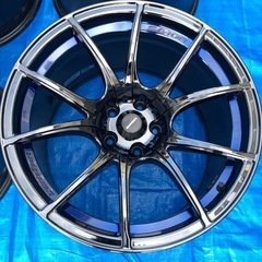 使用距離極少！　希少オフセット　Weds SA-10R 10.5j＋12 GTR サイズ　R32 R33 R34 Z32 Z33 Z34 シルビアS13 S14 S15 スープラ　チェイサー　マークⅡ　ソアラ　ランエボの画像