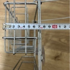冷蔵庫サイドラック キッチンペーパー ラップ キッチン収納の画像