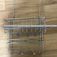 冷蔵庫サイドラック キッチンペーパー ラップ キッチン収納の画像