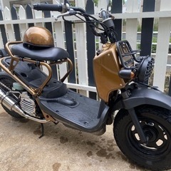 HONDA ホンダ ズーマー AF58 ダークゴールド 4スト キャブ 実働 50cc 原付 スクーター 通勤・通学 現状 ヘルメットプレゼントの画像