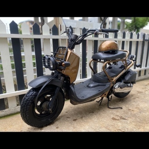 HONDA ホンダ ズーマー AF58 ダークゴールド 4スト キャブ 実働 50cc 原付 スクーター 通勤・通学 現状 ヘルメットプレゼント
