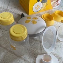 medela swing maxi 電動ダブルポンプ　電動搾乳機の画像