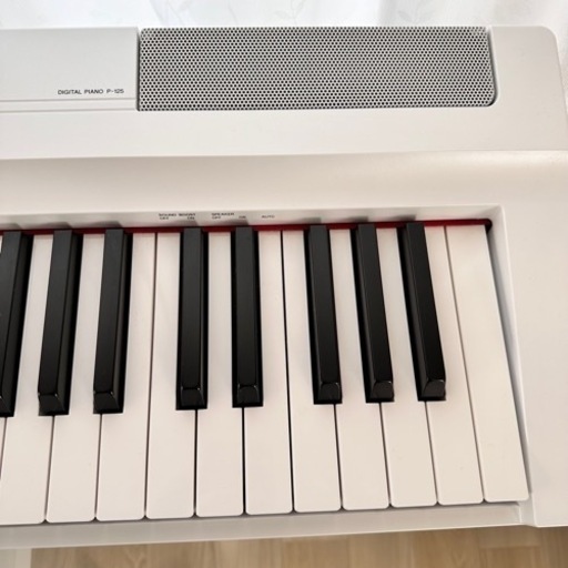 YAMAHA 電子ピアノ  P125            楽器 鍵盤楽器、ピアノ