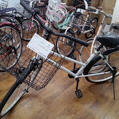★ジモティ割あり★ アサヒ 自転車 26インチ 白 クリーニング...