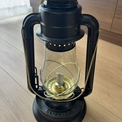 DIETZデイツの黒金ハリケーンランタンの画像