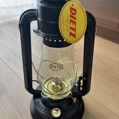 DIETZデイツの黒金ハリケーンランタン
