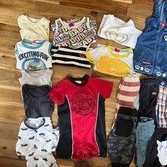 男の子　夏服　まとめ売り　80〜90サイズの画像