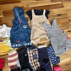 男の子　夏服　まとめ売り　80〜90サイズの画像