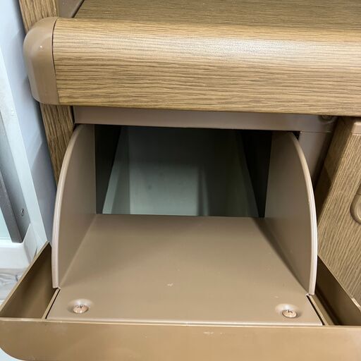 ライスストッカー　レトロ　米びつ(B6-150)