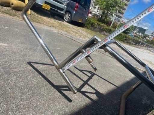 ステンレス製ハシゴ　ボート用ラダー