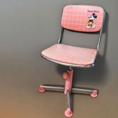 値下げ 当時物 チトセ 学習椅子 ディズニー ミッキー イス チ...