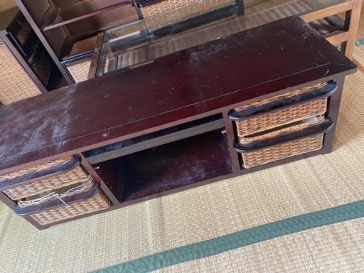 アジアン　収納家具 テレビ台