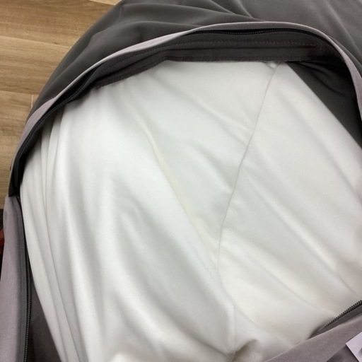 取りに来られる方限定！！　体にフィットするソファ　無印良品　グレー