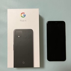 【決定】Google Pixel 4 ブラック 箱あり 128G...