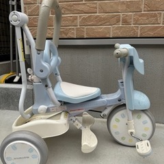 三輪車（大人持ち手あり）