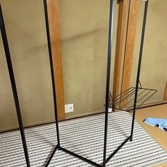 室内物干し折り畳み式3連タイプ