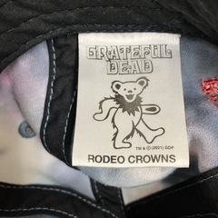 ☆値下げ☆A2406-839 GREATFUL DEAD×RODEO CROWN 6パネルキャップ タイダイ サイズ:FREE 中古美品の画像