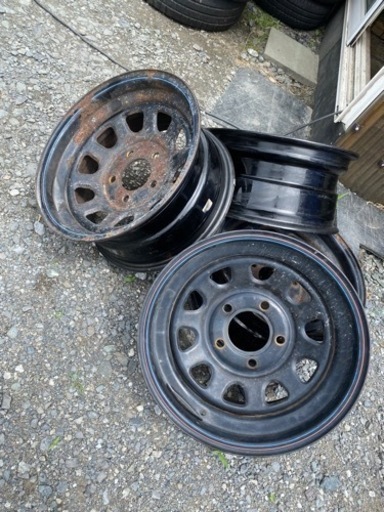 シボレー系　15インチ　7J スチールホイール