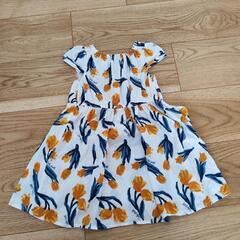 ワンピース　90　花柄の画像