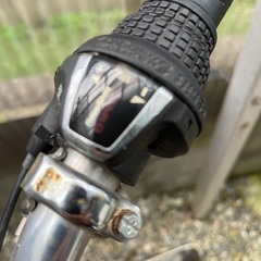 変速ギャー付き自転車の画像