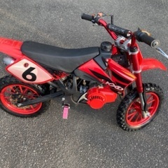 ミニダートバイク オートバイ ポケットバイクの画像
