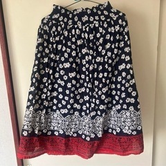 レディース(エスニック風)ワンピース１着＋スカート１着セットの画像