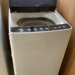ハイアール洗濯機5.5キロ 2019年製の画像