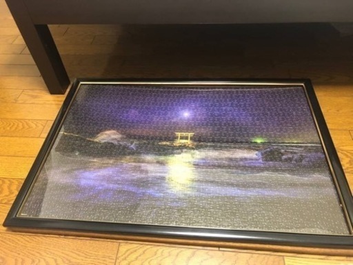 茨城　大洗神磯　1000ピース　蓄光パズル　インテリア　絵画