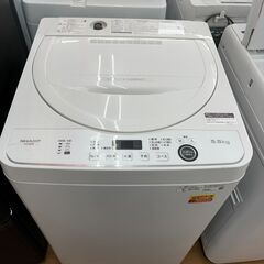 ☆ジモティー割引有☆　S仕/5.5kg洗濯機/シャープ/ES-GE5E/2021年