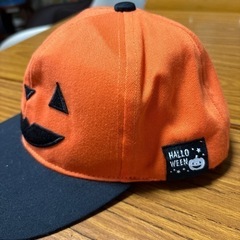 【中古】パンプキン★ハロウィンぼうし：48㎝の画像
