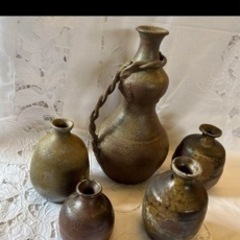 備前焼　徳利　まとめ売りの画像