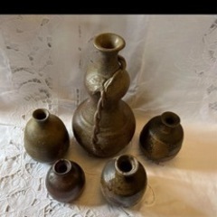 備前焼　徳利　まとめ売りの画像