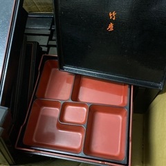 仕出し弁当用　お重　箱　超沢山ありますの画像
