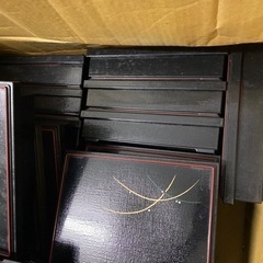 仕出し弁当用　お重　箱　超沢山ありますの画像