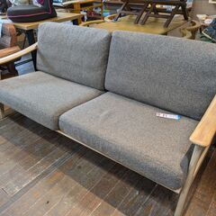 【極美品】ソファ　シギヤマ家具工業① シギヤマ家具工業 ソファ ソファー 3人掛け 3P 幅180 本革 革 合